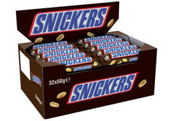 Snoep Snickers reep 32x50 gram