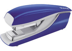 Nietmachine Leitz NeXXt metalen flat clinch 40 vel blauw