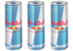 Energiedrank Red Bull sugarfree blik 250 ml