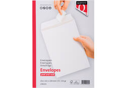 Envelop Quantore akte C5 162x229mm zelfklevend wit 25stuks