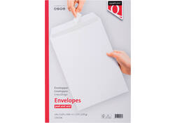 Envelop Quantore akte C4 229x324mm zelfklevend wit 10stuks