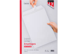 Envelop Quantore akte C4 229x324mm zelfklevend wit 25stuks