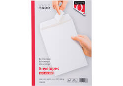 Envelop Quantore akte C5 162x229mm zelfklevend wit 10stuks