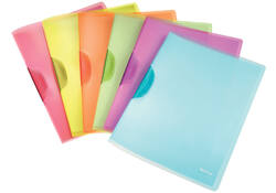 Klemmap Leitz Colorclip A4 PP assorti