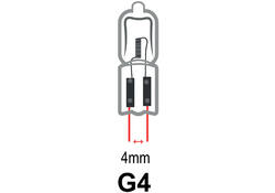 Ledlamp Integral GU4 2700K warm wit 1.1W 95lumen