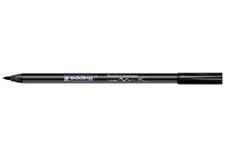 Brushpen edding 4200 porselein zwart