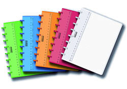 Schrift Adoc A5 lijn 144 pagina's 90gr assorti