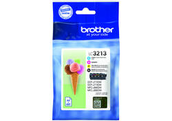 Inktcartridge Brother LC-3213 zwart + 3 kleuren