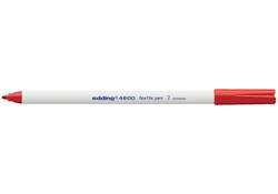 Viltstift edding 4600 textiel rond 1mm rood
