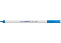 Viltstift edding 4600 textiel rond 1mm lichtblauw