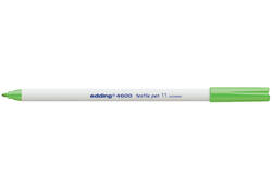 Viltstift edding 4600 textiel rond 1mm lichtgroen