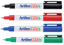 Fineliner Artline 725 rond 0.4mm blauw