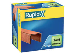 Nieten Rapid 24/6 verkoperd standaard 5000 stuks
