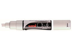 Krijtstift Uni-ball chalk schuin 8.0mm wit