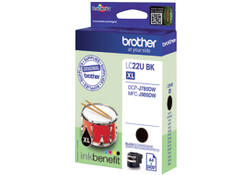 Inktcartridge Brother LC-22UBK zwart