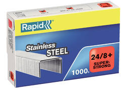 Nieten Rapid 24/8 RVS superstrong 1000 stuks