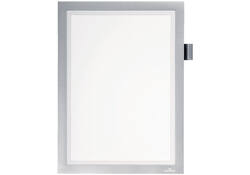 Duraframe Durable 499323 Note A4 zelfklevend zilvergrijs