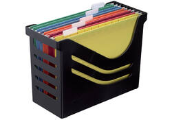 Hangmappenbox Djois Re-Solution + 5 hangmappen zwart