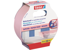Afplaktape tesa® Professional sensitive 25mx38mm roze