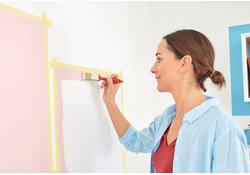 Afplaktape tesa® Economy 50mmx50m creme