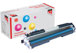 Tonercartridge Quantore alternatief tbv HP CE311A 126A blauw