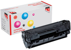 Tonercartridge Quantore alternatief tbv HP Q2612A 12X zwart