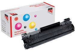 Tonercartridge Quantore alternatief tbv HP CB436A 36A zwart HC