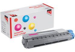 Toner Quantore alternatief tbv Oki 44315306 rood