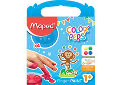 Vingerverf Maped Color'Peps My First set á 4 kleuren