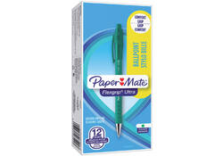 Balpen Paper Mate Flexgrip Ultra medium groen