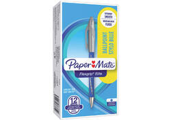 Balpen Paper Mate Flexgrip Elite breed blauw