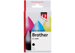 Inktcartridge Quantore alternatief tbv Brother LC-1000 zwart