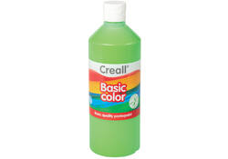 Plakkaatverf Creall basic lichtgroen 500ml