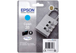 Inktcartridge Epson 35 T3582 blauw
