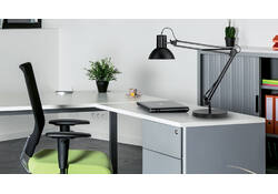 Bureaulamp Unilux Success 66 led zwart