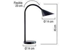 Bureaulamp Unilux Sol led zwart