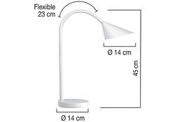 Bureaulamp Unilux Sol led wit