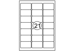 Etiket Quantore 63.5X38.1mm 315 stuks
