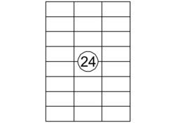 Etiket Quantore 70X37mm 360stuks