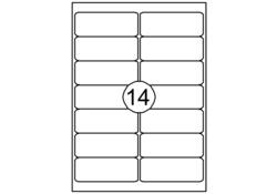Etiket Quantore 99.1X38.1mm 210 stuks