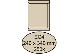 Envelop Quantore akte EC4 240x340mm cremekraft 250stuks
