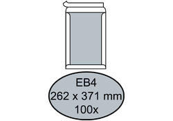 Envelop Quantore bordrug EB4 262x371mm zelfkl. wit 100stuks
