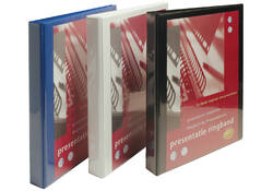 Presentatieringband Multo A4 23-rings O-mech 25mm zwart