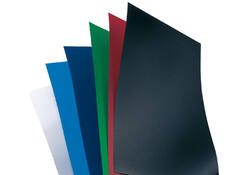Voorblad GBC A4 Polycover 300micron donkerblauw 100stuks