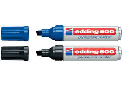 Viltstift edding 500 schuin 2-7mm assorti doos à 10 stuks