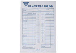 Scoreblok Klaverjas 50vel