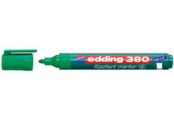 Viltstift edding 380 flipover rond 1.5-3mm groen