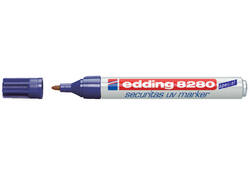 Viltstift edding 8280 onzichtbaar rond 1.5-3mm UV blister à 1 stuk