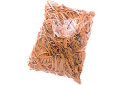 Elastiek Standard Rubber Bands 18 80x1.5mm 10kg 33300 stuks bruin