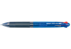 Balpen PILOT Begreen 4kleuren Feed GP4 medium blauw